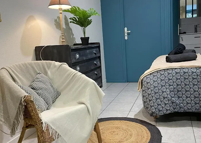 Paisible T2 Avec Jardin 公寓 利布尔讷