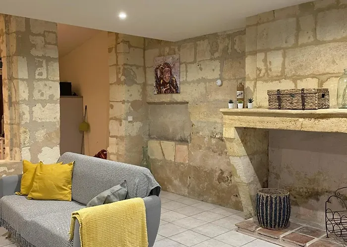 公寓 Paisible T2 Avec Jardin 利布尔讷